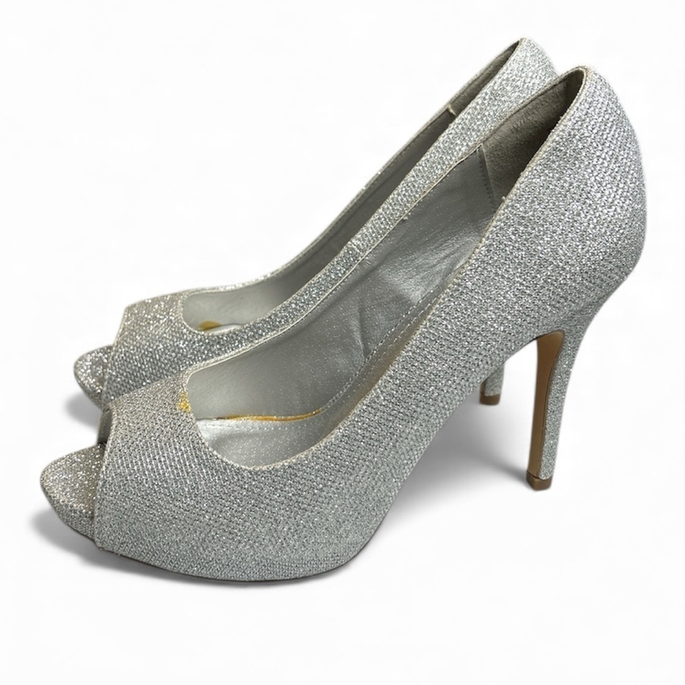 Dream Pairs Women’s Glitter Open Toe Heels
